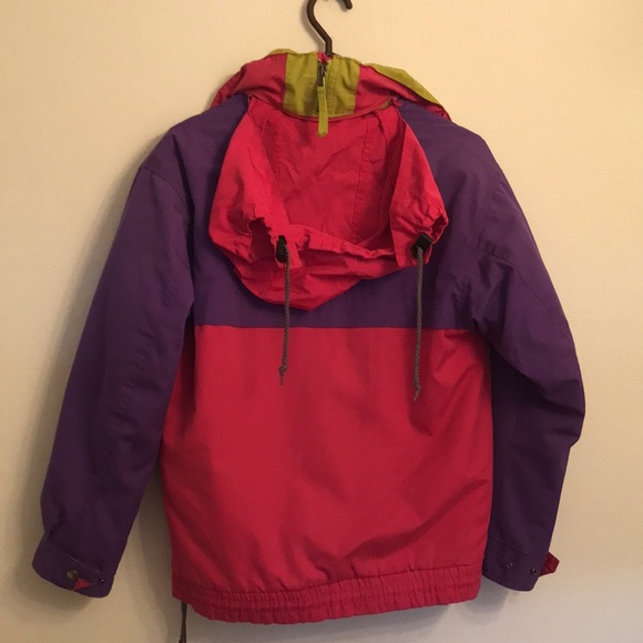 Vintage Retro SOS Ski Jacket - Picture 3 of 9